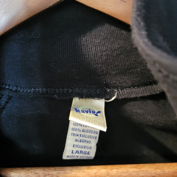 Off-Road Vixens Girls Get Dirty Too Long Sleeve Black/Pink Zip Up Girls Size L - Picture 3 of 4